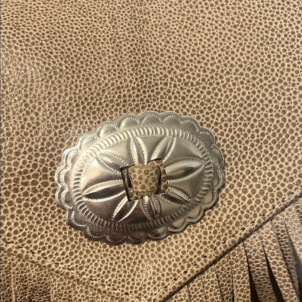 Fringe Pebble Leather Backpack - image 11